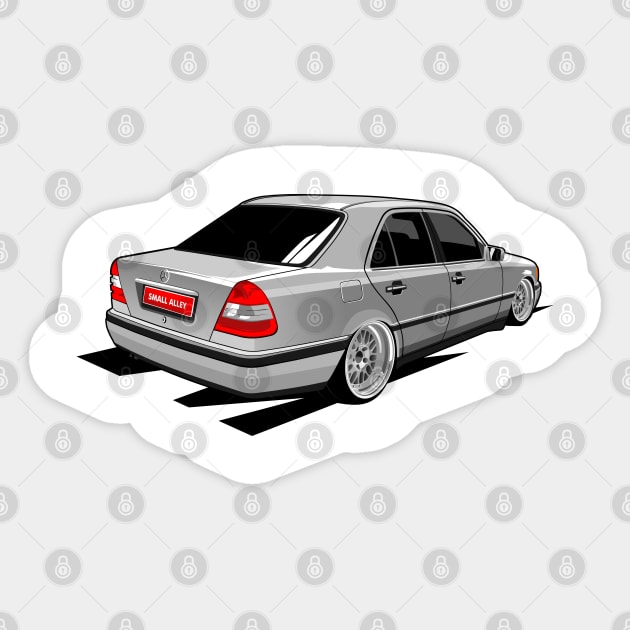 Mercedes Benz Sticker by small alley co